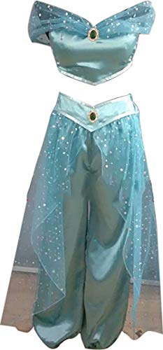Buzha Cosplay Kostüm for Aladdin and the magic lamp Jasmine blue von zhacos