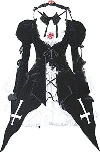 WzhaH Cosplay Anime Cosplay Kostüm for Rozen Maiden Mercury Lamp von zhacos