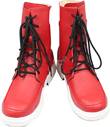 zhacos EEGzha Cosplay Stiefel Stiefel Schuhe Schuh made for My Hero Academia Midoriya Izuku red zhacos EEGzha Cosplay Stiefel Stiefel Schuhe Schuh made for My Hero Academia Midoriya Izuku red von zhacos