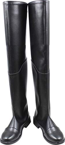 zhacos EEGzha Cosplay Stiefel Stiefel Schuhe Schuh made for Seraph of the end Mikaela Hyakuya black von zhacos