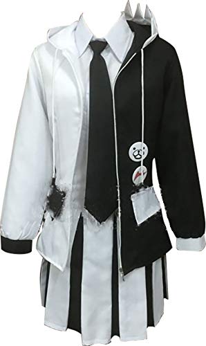 zhacos JZhaY Cosplay Kostüm for Danganronpa Trigger Happy Havoc monokuma white black von zhacos