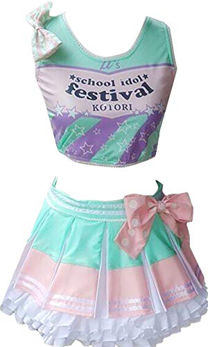 zhacos JZhaY Cosplay Kostüm for Love Live Kotori Minami green von zhacos