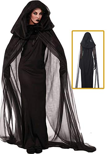 zhacos VZhaP Halloween Kostüm For Gothic Vampire Witch Dress black 017 zhacos VZhaP Halloween Kostüm For Gothic Vampire Witch Dress black 017 von zhacos
