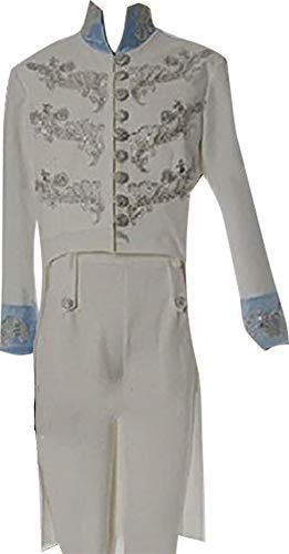 zhacos bZhau Cosplay Kostüm for Cinderella Prince Charming white von zhacos