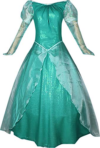 zhacos bZhau Cosplay Kostüm for The Little Mermaid Ariel green long zhacos bZhau Cosplay Kostüm for The Little Mermaid Ariel green long von zhacos