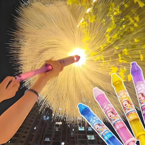 Feuerwerk-Wasserpistole, Hochdruck-Auszieh-Super-Soaker für Pool- und Strandspaß, perfekt für Erwachsene, Sommerparty, Wassergeschenke und Festival-Spiele (4PCS-B) von zhancydeal