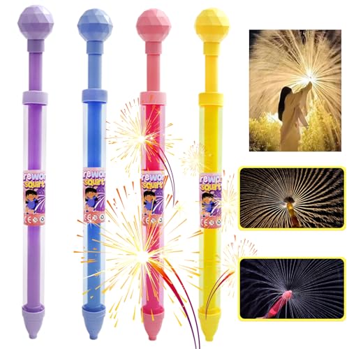Feuerwerk-Wasserpistole, Hochdruck-Auszieher, Super-Soaker für Pool- und Strandspaß, perfekt für Erwachsene, Sommerparty, Wassergeschenke und Festival-Spiele (4 Stück) von zhancydeal