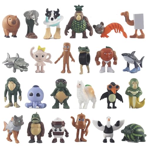 24 Italienische Gehirnrote Figuren, 1-2 Zoll, lustige Tung Sahur Spielzeugfiguren für Kinder und Erwachsene, Tralalalero Tralala und Lirili Larila Internet, Meme Spiel für Fans 24 Italienische Gehirnrote Figuren, 1-2 Zoll, lustige Tung Sahur Spielzeugfiguren für Kinder und Erwachsene, Tralalalero Tralala und Lirili Larila Internet, Meme Spiel für Fans von zhangfuyun