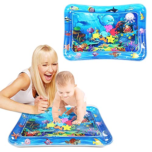 Aufblasbare Spielmatten, Wassermatte Baby, Baby Spielzeuge 3 6 9 Monate Baby Wassermatte, Wassermatte Baby Spielzeug, Baby Aufblasbare Spielmatten, für Baby Sensorisches Entwicklung Ausbildung von zhangxin