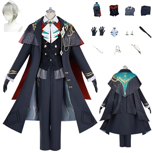 zhengzhouyuetu Alhaitham Cosplay Kostüme Genshin Impact Charakter Fancy Dress Up Erwachsene Uniform Outfits Volles Set Halloween Karneval Party zhengzhouyuetu Alhaitham Cosplay Kostüme Genshin Impact Charakter Fancy Dress Up Erwachsene Uniform Outfits Volles Set Halloween Karneval Party von zhengzhouyuetu