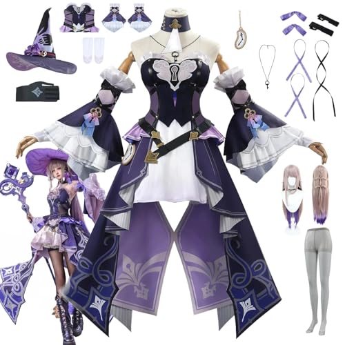 zhengzhouyuetu Big Black Tower Cosplay Kostüme Honkai Star Rail Charakter Fancy Dress Up Erwachsene Uniform Outfits Volles Set Halloween Karneval Party von zhengzhouyuetu
