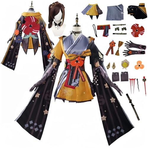 zhengzhouyuetu Chiori Cosplay Kostüme Genshin Impact Charakter Fancy Dress Up Erwachsene Uniform Outfits Volles Set Halloween Karneval Party zhengzhouyuetu Chiori Cosplay Kostüme Genshin Impact Charakter Fancy Dress Up Erwachsene Uniform Outfits Volles Set Halloween Karneval Party von zhengzhouyuetu