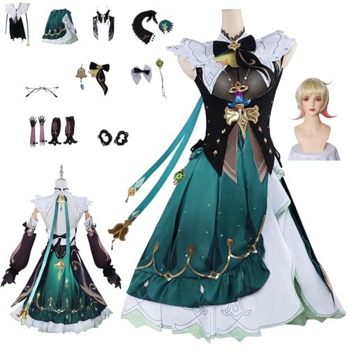 zhengzhouyuetu Emilie Cosplay Kostüme Genshin Impact Charakter Fancy Dress Up Erwachsene Uniform Outfits Volles Set Halloween Karneval Party zhengzhouyuetu Emilie Cosplay Kostüme Genshin Impact Charakter Fancy Dress Up Erwachsene Uniform Outfits Volles Set Halloween Karneval Party von zhengzhouyuetu