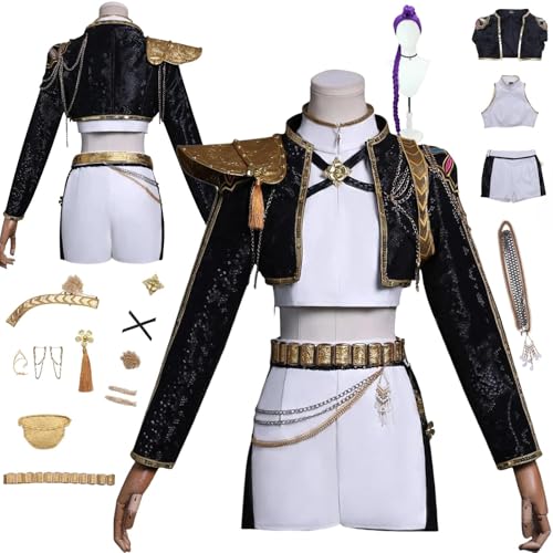 zhengzhouyuetu Anime Charaktere Rumi Cosplay Kostüme Charakter Fancy Dress Up Erwachsene Uniform Outfits Volles Set Halloween Karneval Party zhengzhouyuetu Anime Charaktere Rumi Cosplay Kostüme Charakter Fancy Dress Up Erwachsene Uniform Outfits Volles Set Halloween Karneval Party von zhengzhouyuetu