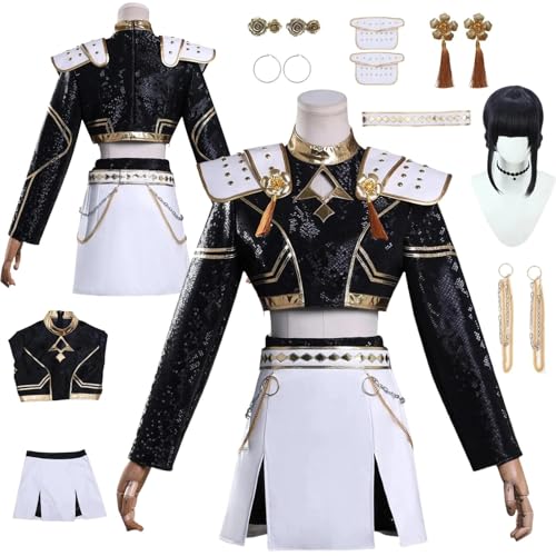 zhengzhouyuetu Anime Charaktere Zoey Cosplay Kostüme Charakter Fancy Dress Up Erwachsene Uniform Outfits Volles Set Halloween Karneval Party zhengzhouyuetu Anime Charaktere Zoey Cosplay Kostüme Charakter Fancy Dress Up Erwachsene Uniform Outfits Volles Set Halloween Karneval Party von zhengzhouyuetu