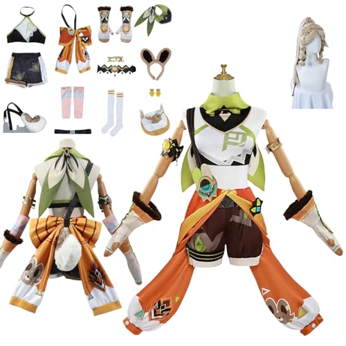 zhengzhouyuetu Kachina Cosplay Kostüme Genshin Impact Charakter Fancy Dress Up Erwachsene Uniform Outfits Volles Set Halloween Karneval Party zhengzhouyuetu Kachina Cosplay Kostüme Genshin Impact Charakter Fancy Dress Up Erwachsene Uniform Outfits Volles Set Halloween Karneval Party von zhengzhouyuetu