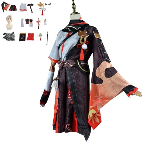 zhengzhouyuetu Kaedehara Kazuha Cosplay Kostüme Genshin Impact Charakter Fancy Dress Up Erwachsene Uniform Outfits Volles Set Halloween Karneval Party zhengzhouyuetu Kaedehara Kazuha Cosplay Kostüme Genshin Impact Charakter Fancy Dress Up Erwachsene Uniform Outfits Volles Set Halloween Karneval Party von zhengzhouyuetu