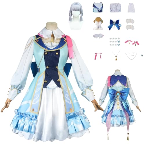 zhengzhouyuetu Kamisato Ayaka Cosplay Kostüme Genshin Impact Charakter Fancy Dress Up Erwachsene Uniform Outfits Volles Set Halloween Karneval Party zhengzhouyuetu Kamisato Ayaka Cosplay Kostüme Genshin Impact Charakter Fancy Dress Up Erwachsene Uniform Outfits Volles Set Halloween Karneval Party von zhengzhouyuetu