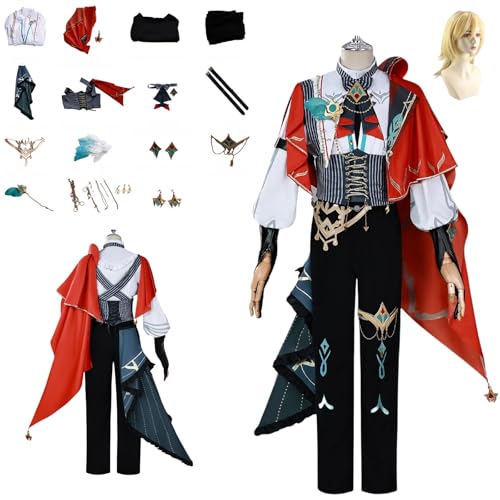 zhengzhouyuetu Kaveh Cosplay Kostüme Genshin Impact Charakter Fancy Dress Up Erwachsene Uniform Outfits Volles Set Halloween Karneval Party zhengzhouyuetu Kaveh Cosplay Kostüme Genshin Impact Charakter Fancy Dress Up Erwachsene Uniform Outfits Volles Set Halloween Karneval Party von zhengzhouyuetu