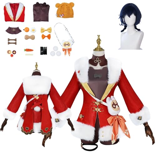 zhengzhouyuetu Mao Xiangling Cosplay Kostüme Genshin Impact Charakter Fancy Dress Up Erwachsene Uniform Outfits Volles Set Halloween Karneval Party zhengzhouyuetu Mao Xiangling Cosplay Kostüme Genshin Impact Charakter Fancy Dress Up Erwachsene Uniform Outfits Volles Set Halloween Karneval Party von zhengzhouyuetu