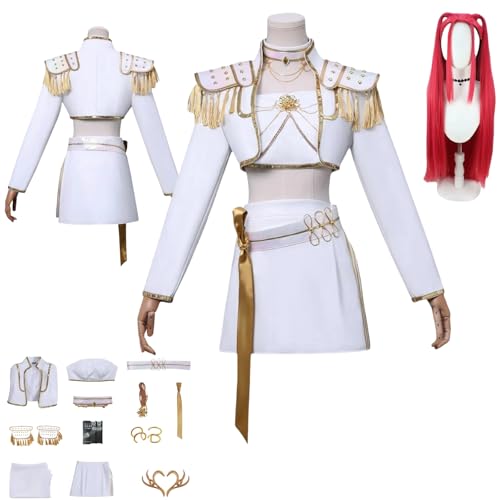 zhengzhouyuetu Mira Cosplay Kostüme KPop Demon Hunters Charakter Fancy Dress Up Erwachsene Uniform Outfits Volles Set Halloween Karneval Party zhengzhouyuetu Mira Cosplay Kostüme KPop Demon Hunters Charakter Fancy Dress Up Erwachsene Uniform Outfits Volles Set Halloween Karneval Party von zhengzhouyuetu