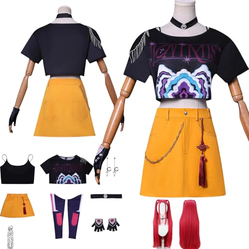zhengzhouyuetu Mira Cosplay Kostüme KPop Demon Hunters Charakter Fancy Dress Up Erwachsene Uniform Outfits Volles Set Halloween Karneval Party zhengzhouyuetu Mira Cosplay Kostüme KPop Demon Hunters Charakter Fancy Dress Up Erwachsene Uniform Outfits Volles Set Halloween Karneval Party von zhengzhouyuetu