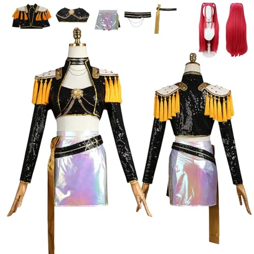 zhengzhouyuetu Mira Cosplay Kostüme KPop Demon Hunters Charakter Fancy Dress Up Erwachsene Uniform Outfits Volles Set Halloween Karneval Party zhengzhouyuetu Mira Cosplay Kostüme KPop Demon Hunters Charakter Fancy Dress Up Erwachsene Uniform Outfits Volles Set Halloween Karneval Party von zhengzhouyuetu