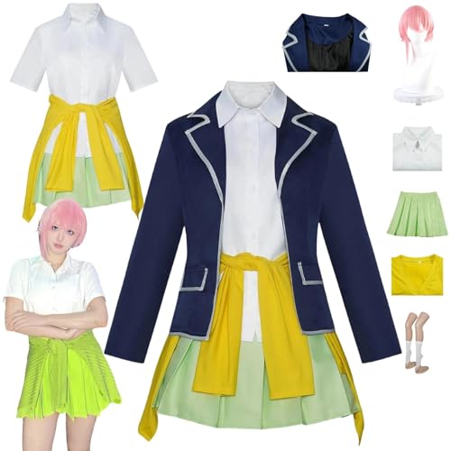 zhengzhouyuetu Nakano Ichika Cosplay Kostüme The Quintessential Quintuplets Charakter Fancy Dress Up Erwachsene Uniform Outfits Volles Set Halloween Karneval Party zhengzhouyuetu Nakano Ichika Cosplay Kostüme The Quintessential Quintuplets Charakter Fancy Dress Up Erwachsene Uniform Outfits Volles Set Halloween Karneval Party von zhengzhouyuetu