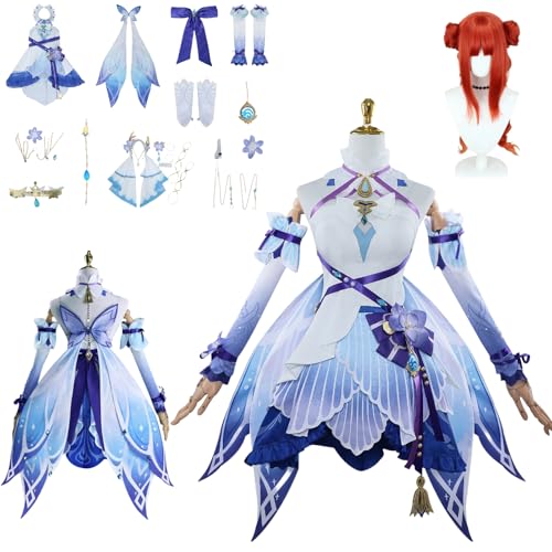zhengzhouyuetu Nilou Cosplay Kostüme Genshin Impact Charakter Fancy Dress Up Erwachsene Uniform Outfits Volles Set Halloween Karneval Party zhengzhouyuetu Nilou Cosplay Kostüme Genshin Impact Charakter Fancy Dress Up Erwachsene Uniform Outfits Volles Set Halloween Karneval Party von zhengzhouyuetu