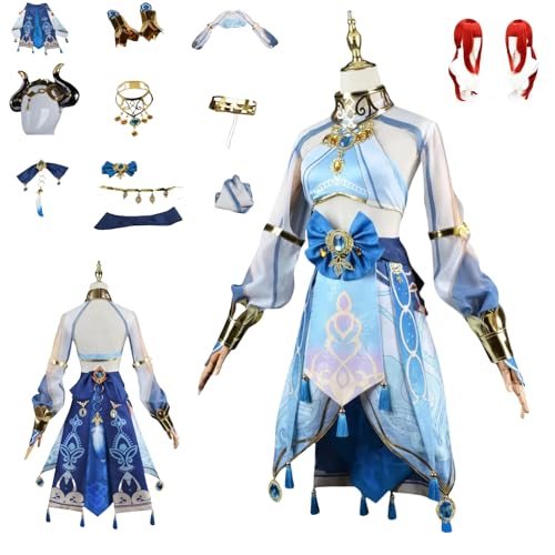 zhengzhouyuetu Nilou Cosplay Kostüme Genshin Impact Charakter Fancy Dress Up Erwachsene Uniform Outfits Volles Set Halloween Karneval Party zhengzhouyuetu Nilou Cosplay Kostüme Genshin Impact Charakter Fancy Dress Up Erwachsene Uniform Outfits Volles Set Halloween Karneval Party von zhengzhouyuetu