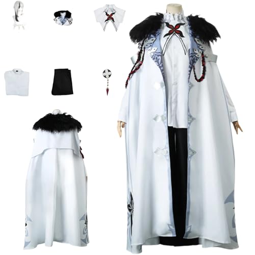 zhengzhouyuetu Peruere Snezhevna Cosplay Kostüme Genshin Impact Charakter Fancy Dress Up Erwachsene Uniform Outfits Volles Set Halloween Karneval Party von zhengzhouyuetu