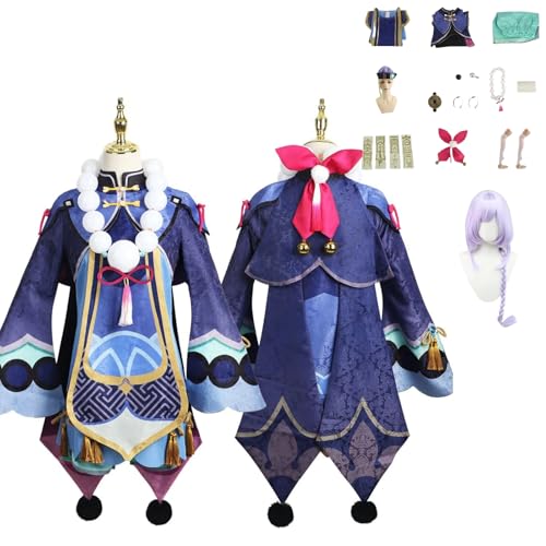 zhengzhouyuetu Qiqi Cosplay Kostüme Genshin Impact Charakter Fancy Dress Up Erwachsene Uniform Outfits Volles Set Halloween Karneval Party zhengzhouyuetu Qiqi Cosplay Kostüme Genshin Impact Charakter Fancy Dress Up Erwachsene Uniform Outfits Volles Set Halloween Karneval Party von zhengzhouyuetu