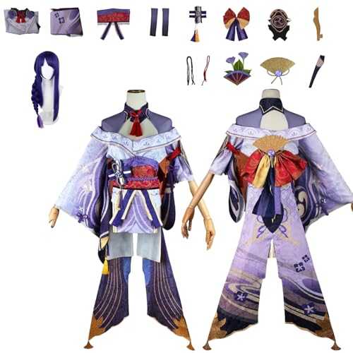 zhengzhouyuetu Raiden Ei Cosplay Kostüme Genshin Impact Charakter Fancy Dress Up Erwachsene Uniform Outfits Volles Set Halloween Karneval Party zhengzhouyuetu Raiden Ei Cosplay Kostüme Genshin Impact Charakter Fancy Dress Up Erwachsene Uniform Outfits Volles Set Halloween Karneval Party von zhengzhouyuetu