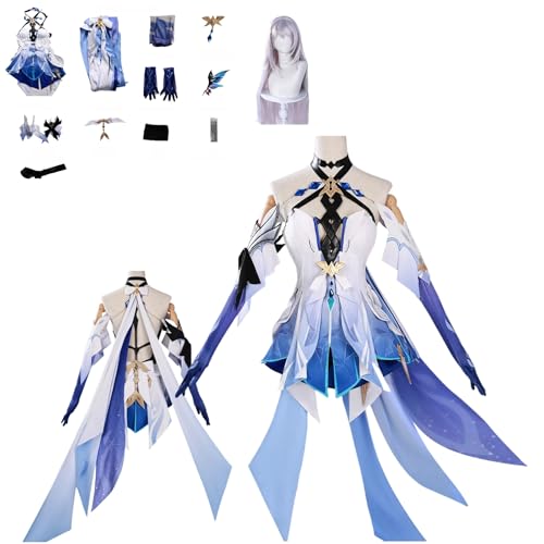 zhengzhouyuetu Skirk Cosplay Kostüme Genshin Impact Charakter Fancy Dress Up Erwachsene Uniform Outfits Volles Set Halloween Karneval Party zhengzhouyuetu Skirk Cosplay Kostüme Genshin Impact Charakter Fancy Dress Up Erwachsene Uniform Outfits Volles Set Halloween Karneval Party von zhengzhouyuetu
