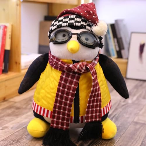 Freunde Hugsy Seriöse Freunde Joey'S Pinguin aus Plüsch, Rachel, gefüllt, Puppe, Spielzeug für Kinder, Geburtstagsgeschenk, 27 cm Freunde Hugsy Seriöse Freunde Joey'S Pinguin aus Plüsch, Rachel, gefüllt, Puppe, Spielzeug für Kinder, Geburtstagsgeschenk, 27 cm von zingking