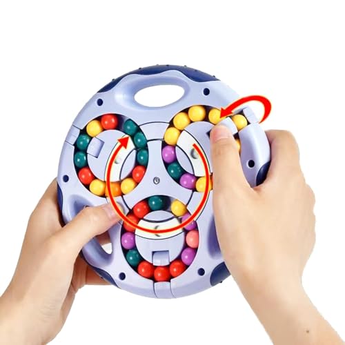 IQ Game Cube Toy, Magisches Geduldsspielzeug, magische Bohne, magischer Würfel, Anti-Stress-Spielzeug für Erwachsene und Kinder, Blau von zingking