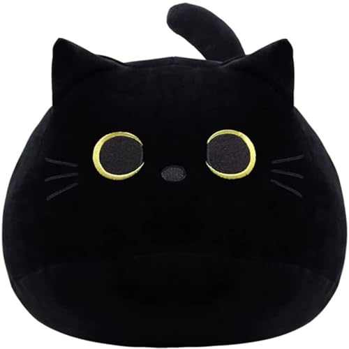 Katze, Plüsch, weich, Plüsch, Tier, Spielzeug, Geburtstagsfeier, Geschenke, Dekoration, für schwarze Katze, 40 cm, Innendekoration Katze, Plüsch, weich, Plüsch, Tier, Spielzeug, Geburtstagsfeier, Geschenke, Dekoration, für schwarze Katze, 40 cm, Innendekoration von zingking