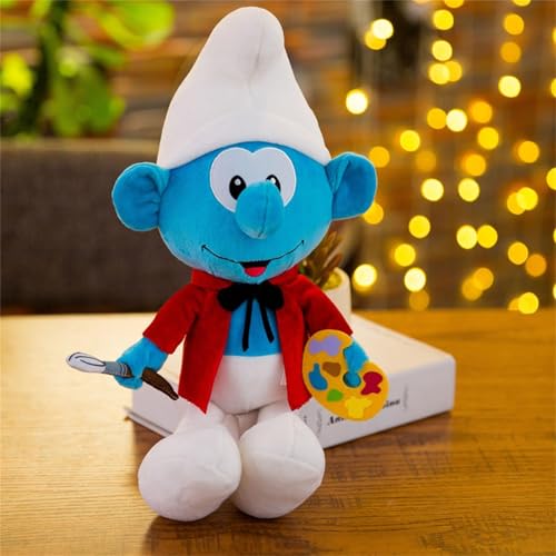 zingking Anime Cartoon Schlümpfe Plüsch, niedlich, Blauer Geist, weich, Plüschpuppe, Kinder, Geburtstag, 40 cm C zingking Anime Cartoon Schlümpfe Plüsch, niedlich, Blauer Geist, weich, Plüschpuppe, Kinder, Geburtstag, 40 cm C von zingking
