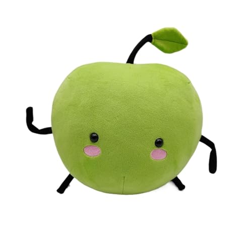 zingking Apfelpuppenfigur Plüschpflanzen Stofftier Weiches Plüschkissen for Kinder Fans Geschenk Zuhause Party Dekoration(Size:A) von zingking