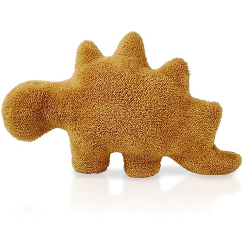 zingking Dino Chicken Nugget Plüsch, Dino Nugget Kissen, Dino Nugget Plüsch Plüschtiere Plüschtier Spielzeug Puppe Plüsch Dino Nuggetkissen Plüsch Kuscheltier 33 * 60 cm von zingking