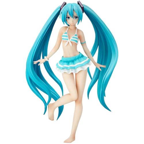 zingking Figur,Anime Striped Swimsuit Miku Action Figuren Standing Desktop Ornament PVC Statue Collectible Model 15cm zingking Figur,Anime Striped Swimsuit Miku Action Figuren Standing Desktop Ornament PVC Statue Collectible Model 15cm von zingking