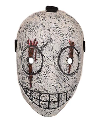 zingking Legion Frank Maske Spiel Cosplay Kostüm Volles Gesicht Helm Replik für Erwachsene Herren Carnival Fancy Dress Kleidung Zubehör (Weiß) von zingking
