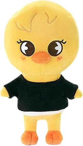 zingking SKZOO Plüschtier Stray Kids Plüschpuppe, süßes Cartoon-Anime-Stofftier, Wolf Chan/Leebit/DWAEKKI/Jiniret/HAN Quokka/BbokAri/PuppyM/Foxl.Ny Plüschpuppe (BbokAri) von zingking