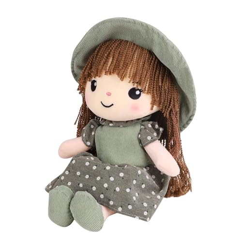 zingking Stoffpuppe für Mädchen, Spielzeug für das 1. Alter, Baby, Puppe, Plüschpuppe, niedlich, Dekoration, Puppe, Mädchen, Prinzessin, Lange Haare, Weihnachts-/Geburtstagsgeschenke, 40 cm zingking Stoffpuppe für Mädchen, Spielzeug für das 1. Alter, Baby, Puppe, Plüschpuppe, niedlich, Dekoration, Puppe, Mädchen, Prinzessin, Lange Haare, Weihnachts-/Geburtstagsgeschenke, 40 cm von zingking