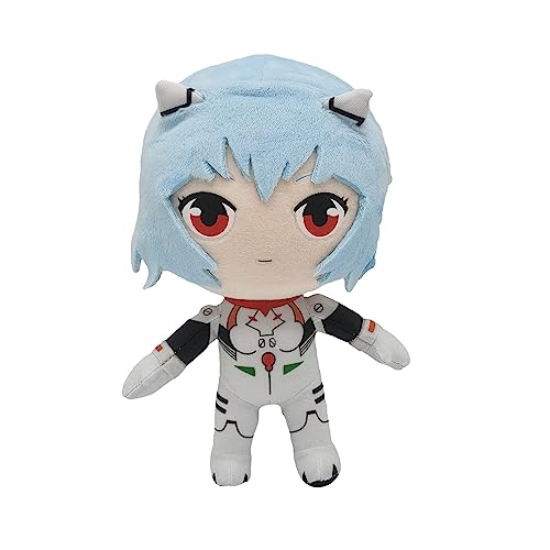 zingking Stofftier Plüsch Anime Rei Chiquita Gefüllter Plushie Plüsch Evangelion Merch, Schöne Stofftiere for Kleinkinder Niedlich Weich Umarmt Plüschtier Flauschiges von zingking