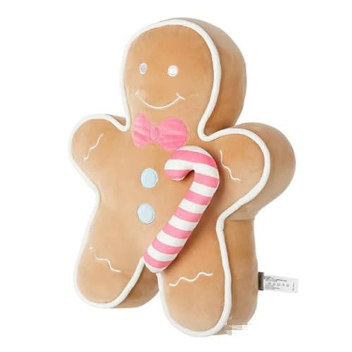 zingking Weihnachtskissen Lebkuchenmann Elch Alter Mann Plüschpuppe Puppe Geschenk - Lebkuchenmann 42cm zingking Weihnachtskissen Lebkuchenmann Elch Alter Mann Plüschpuppe Puppe Geschenk - Lebkuchenmann 42cm von zingking