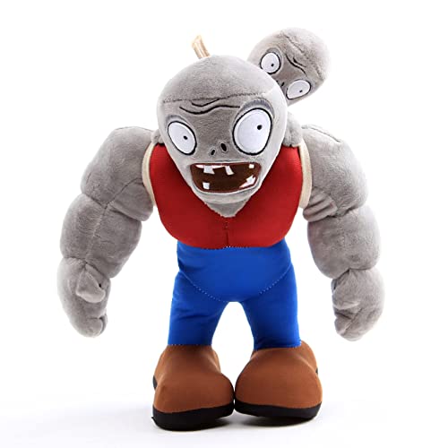 zingking Zombies Plüschtier, riesiger Gargantuar Zombie, 33 cm, weiche Stoffpuppen, Kindergeschenk von zingking