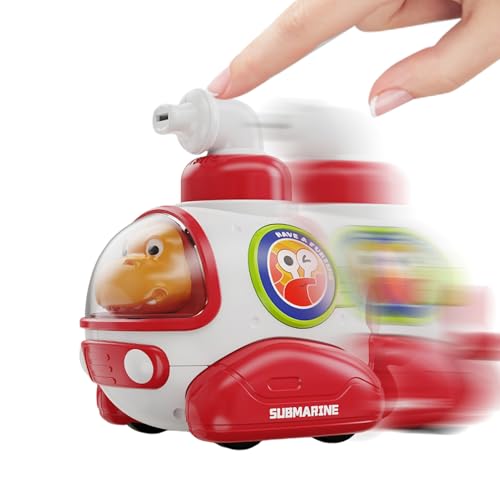 zjhukfmc Dinosaurier Schwungwagen, Spielzeug zum Drücken und Vorwärtsfahren mit Pfeife | Tierfigur zum Spielen | für Partys, Schule, Weihnachten, Zuhause, Vorschule, Kinder, Familientreffen von zjhukfmc