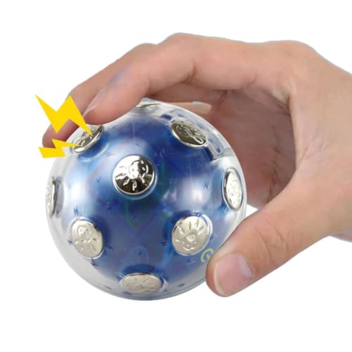 zjhukfmc Elektrisches Streichspielzeug, Schockierende Ballspielzeug, 7 cm Elektrisches Ballspiel, Dekompressionssensorisches Spielzeug, Mit Schlüssel&Farbkasten, Lustige Partyversorgung Für Jung zjhukfmc Elektrisches Streichspielzeug, Schockierende Ballspielzeug, 7 cm Elektrisches Ballspiel, Dekompressionssensorisches Spielzeug, Mit Schlüssel&Farbkasten, Lustige Partyversorgung Für Jung von zjhukfmc