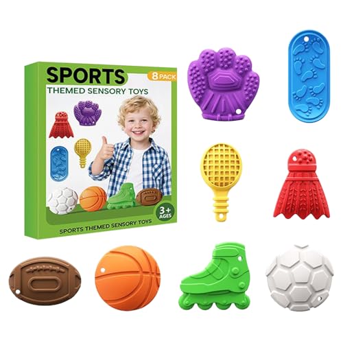 zjhukfmc Kinder Sensorikspielzeug | Musikinstrument Form Stressabbau Fidget Toy,Handtrainingsspiel Aus Silikon Für Jugendliche Erwachsene Zuhause Klassenraum Arbeit von zjhukfmc